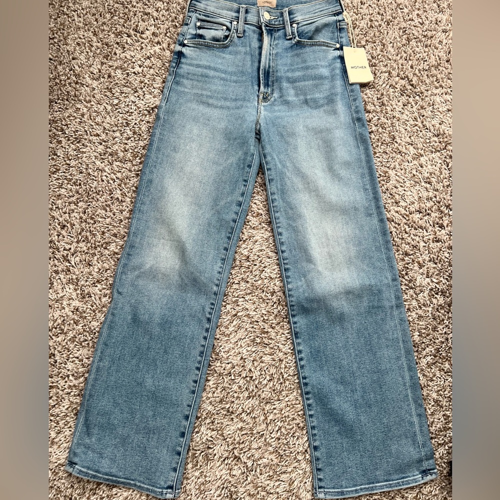 Mother Rambler Zip Ankle Jeans
